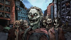 zombie invasion 4K wallpaper